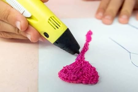 3D Pen with USB Cable| 3D Pen for Kids| 3D Pen with 3 * 1.75MM PLA Filaments 10m Each| 3D Printing Pen Drawing Toy| 3D Printing Pen - Perfect for DIY and Crafting (with USB Cable)