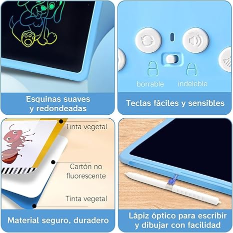 2 IN 1 TALKING FLASH CARD WITH WRITING TABLET