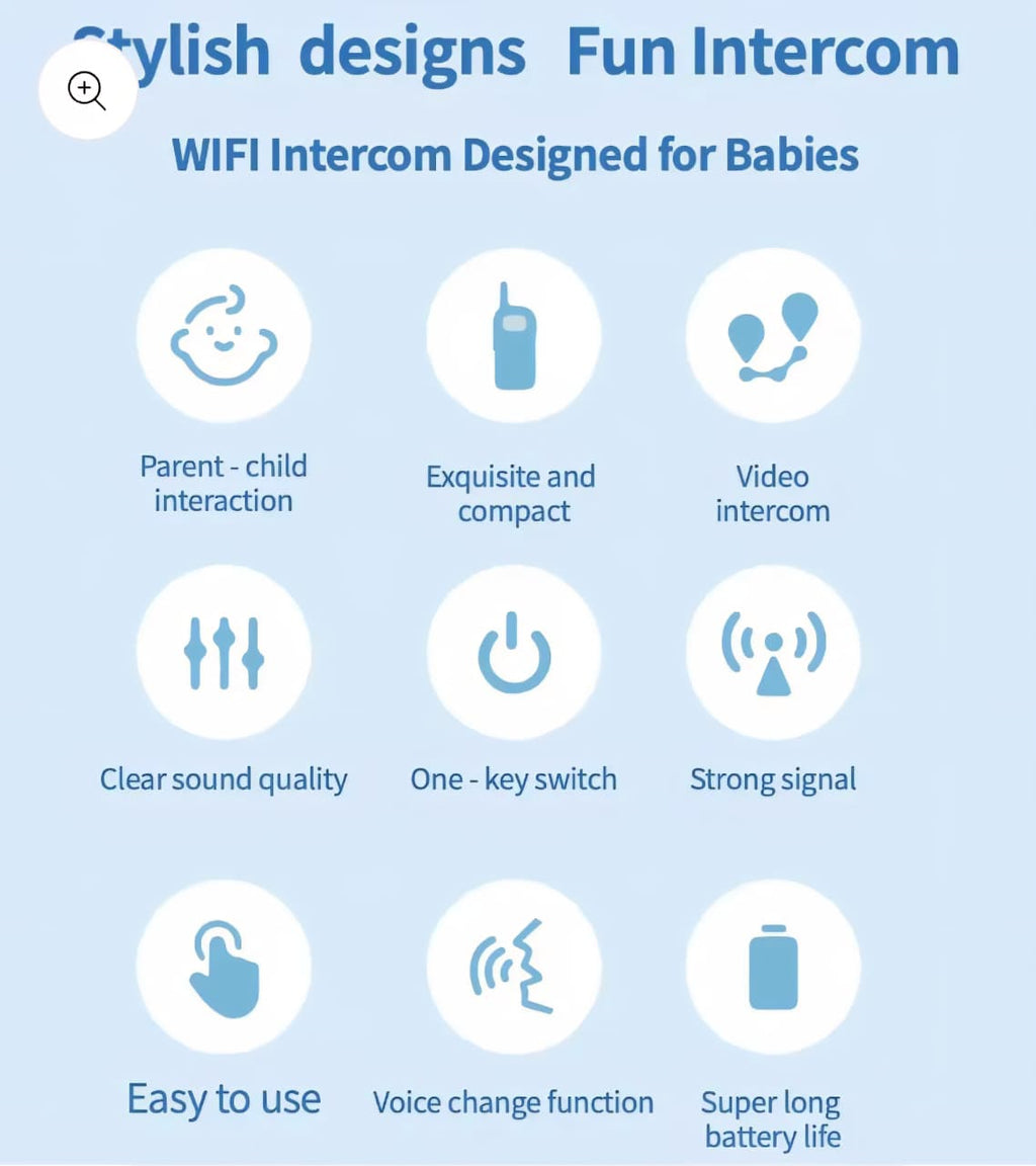 kidstreak,Video Walkie-talkies With Live Video & Audio 2 Units Video Game Bluetooth